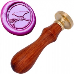Bird On the Branch Wax Stamp