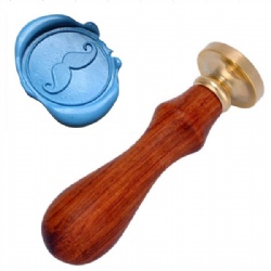 Moustache Wax Stamp