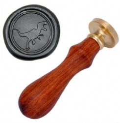 velociraptor Wax Stamp
