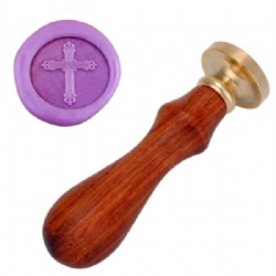 Cross Wax Stamp
