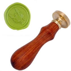 Shrimp Wax Stamp
