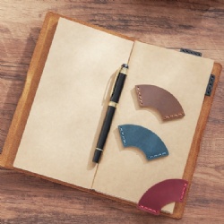 Crazy Horse Leather Bookmark