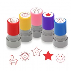 Pack of 5 Sorted Teacher Stamp Teachers Self-Inking Rubber Stamps