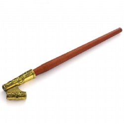 Wood Pen Holder -Gold /Silver