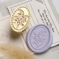 Lily Of the Valley Wax Stamp