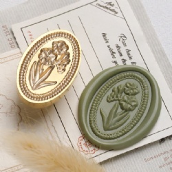 Freesia Wax Stamp