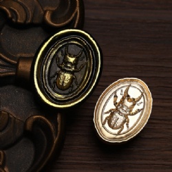 3D Beetle Wax Stamp