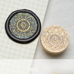 Zodiac Wheel Wax Stamp