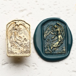 3D Cupid Wax Stamp