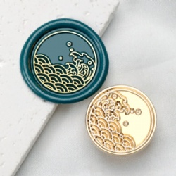 Sea Wave Wax Stamp