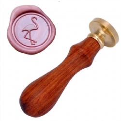Flamingo Wax Stamp