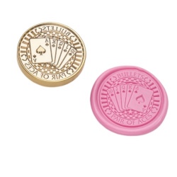 Flush Wax Stamp
