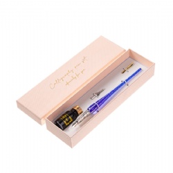Glass Dip Pen Set  5 color