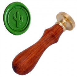 Cactus Wax Stamp