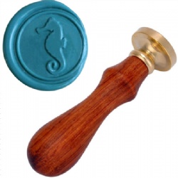 Sea Horse Wax Stamp